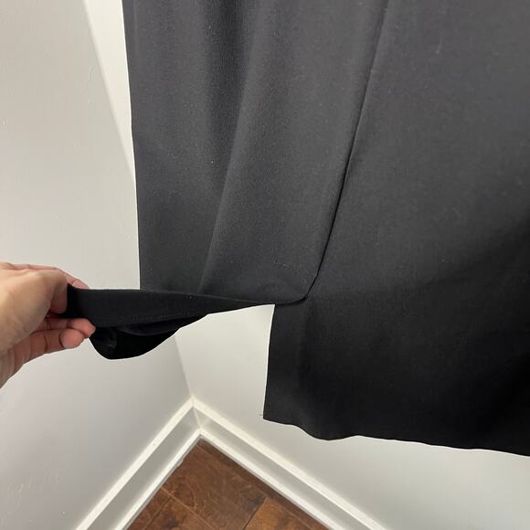 Eileen Fisher Women's Skirt Size XL Black Washable Stretch Crepe Slim Fit - Picture 4 of 7